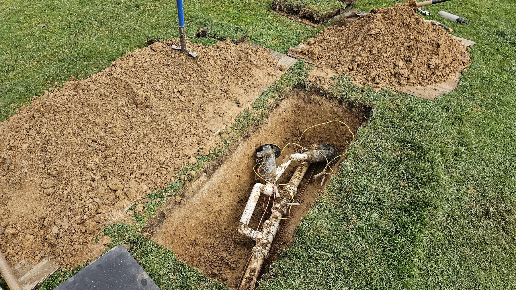 Irrigation fitting repair