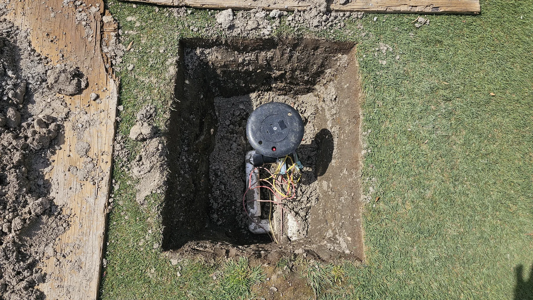 Irrigation work