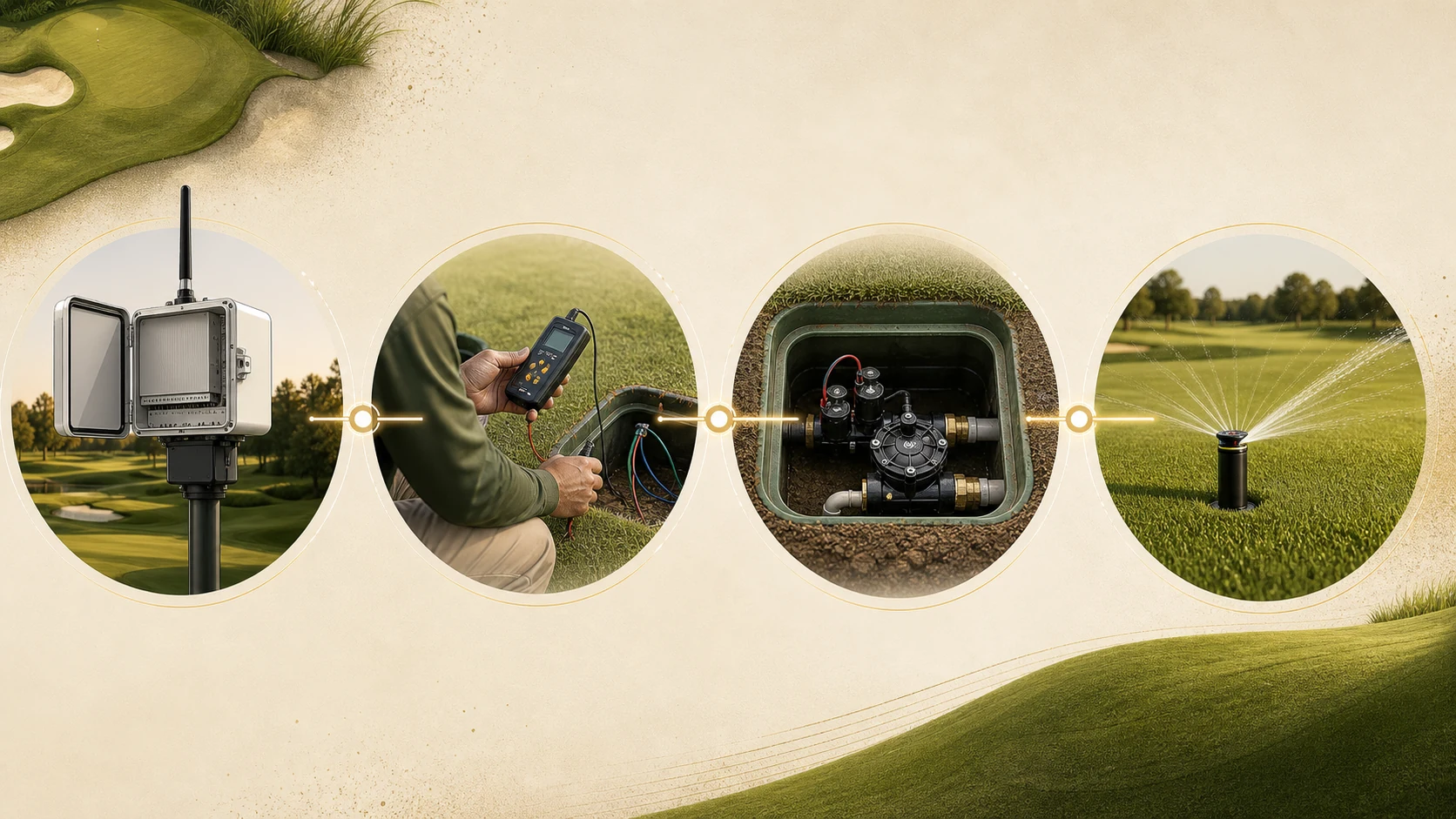Irrigation troubleshooting from controller to valve and sprinkler head