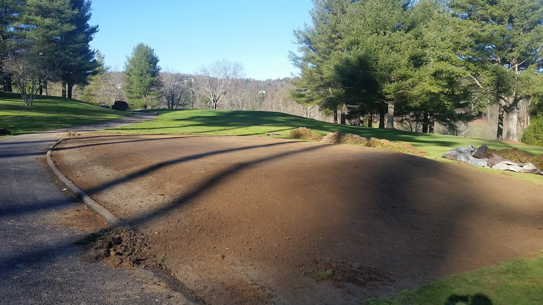 Rebuilt tee pad
